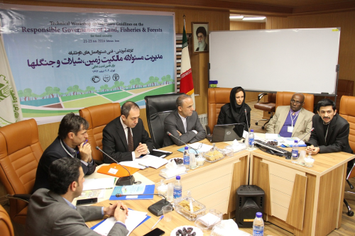  FAO Assists Iran on tenure of land, fisheries and forestry