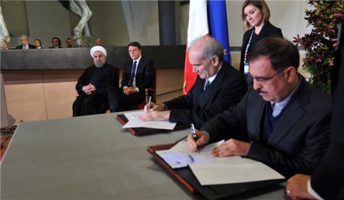 Iran, Italy Sign 14 Multi-Billion-Dollar Contracts 