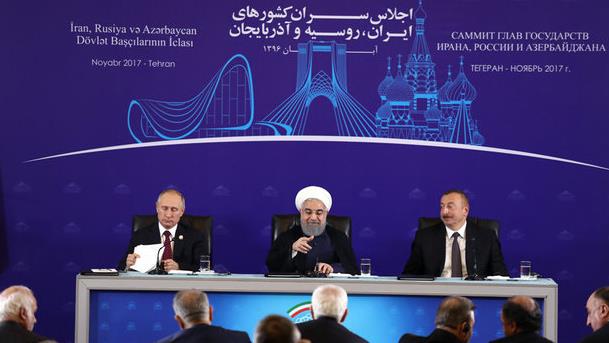  President Rouhani: Iran, Azerbaijan, Russia to link Asia to Europe