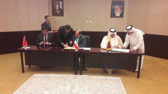  Iran, Turkey, Qatar ink transit co-op MOU