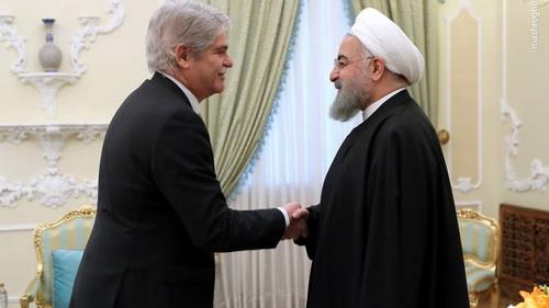  Dutch, Spanish FMs in Tehran to Broaden Bilateral Ties